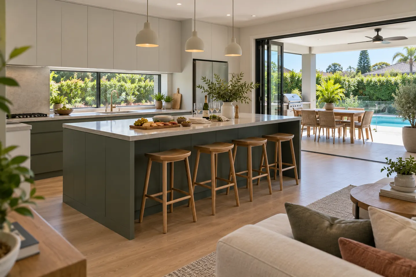 Island & Open-Plan Kitchens, the Hills District